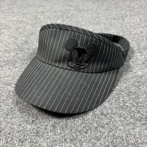 Mickey Mouse Disney Parks Striped Adult Adjustable Golf Sun Visor Mad Angry Cap